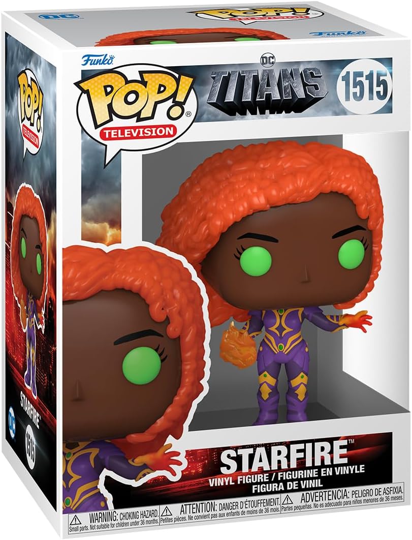 Pop! TV: Titans - Starfire - DC Titans - Collectable Vinyl Figure - Gift Idea - Official Merchandise - Toys for Kids & Adults - TV Fans - Model Figure for Collectors and Display