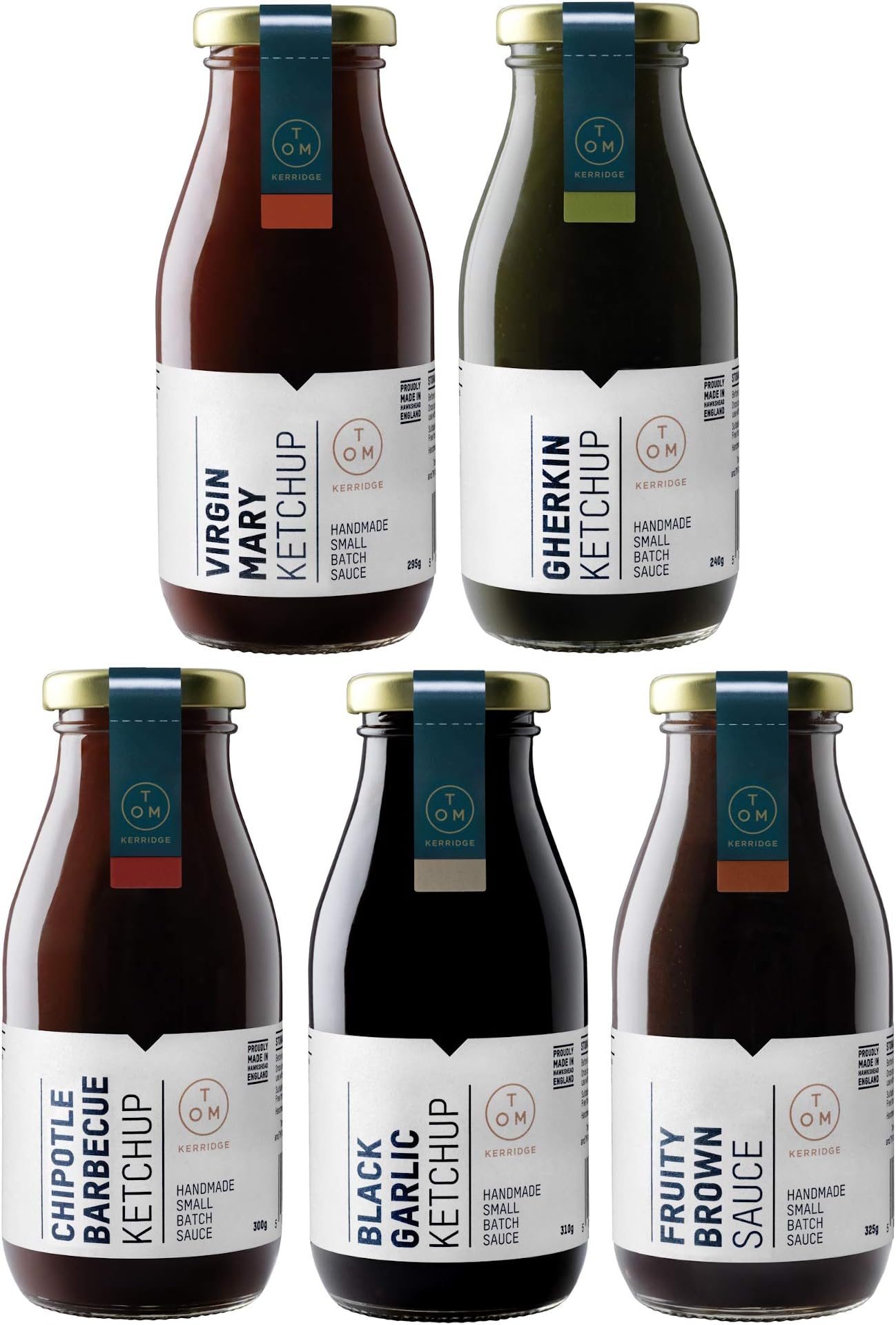 Tom Kerridge Sauces (Variety Pack of 5)