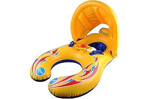 Poolmaster Mommy & Us Swimming Pool Baby Rider, 2-Child, Multicolor