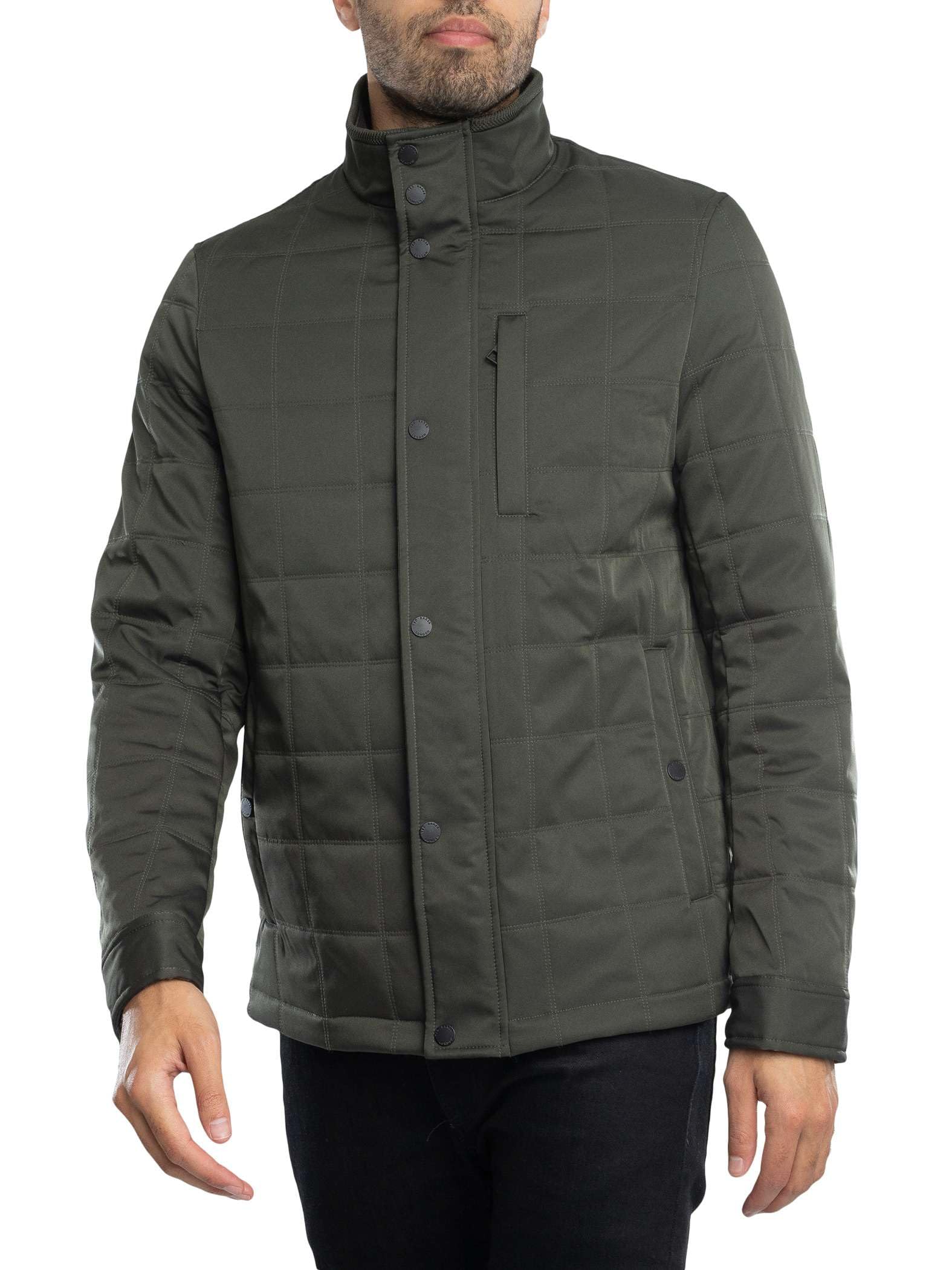 Ted Baker Men's Humber Quilted Jacket, Green, M