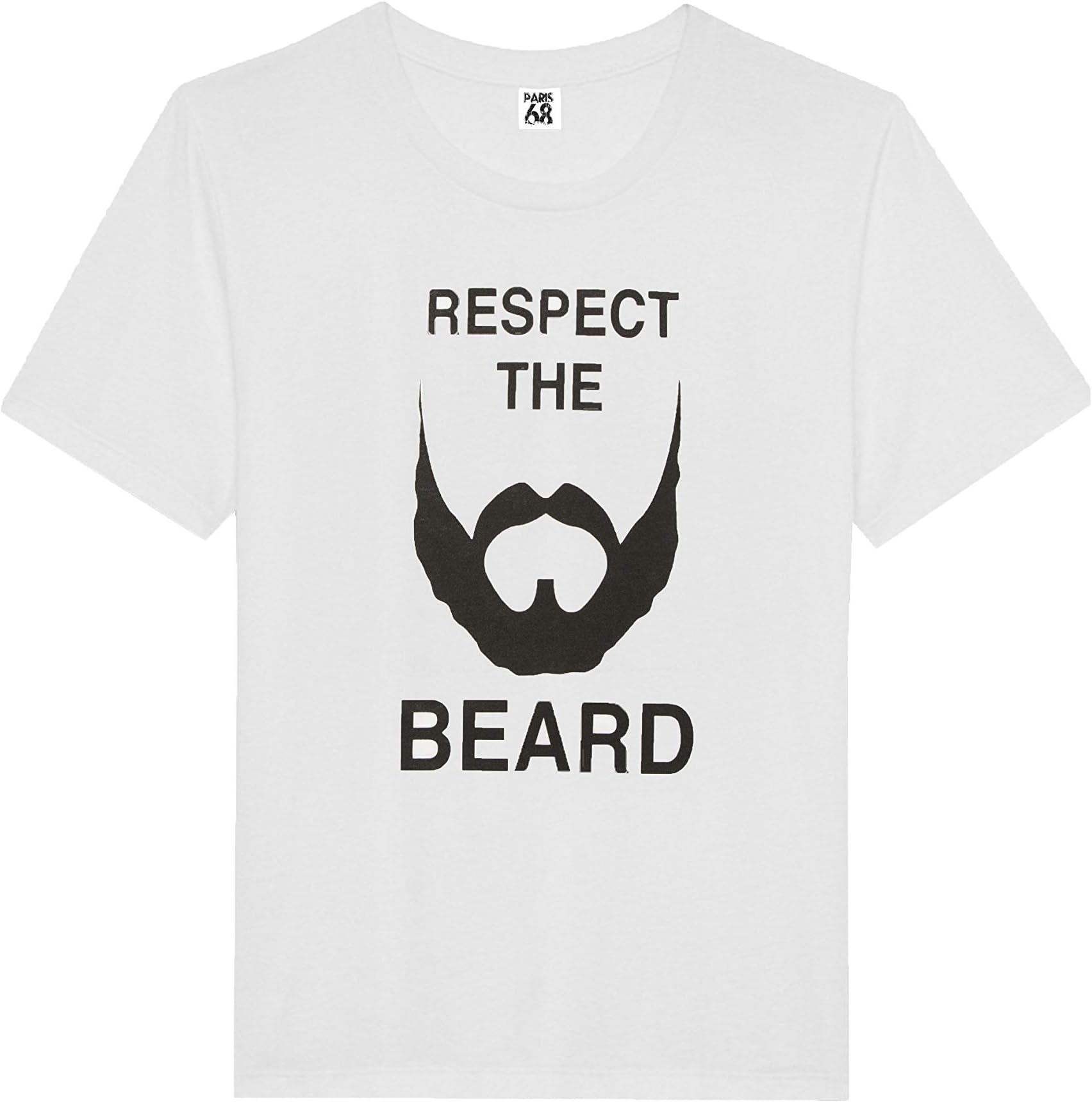 Paris 68 - Respect the beard t-shirt