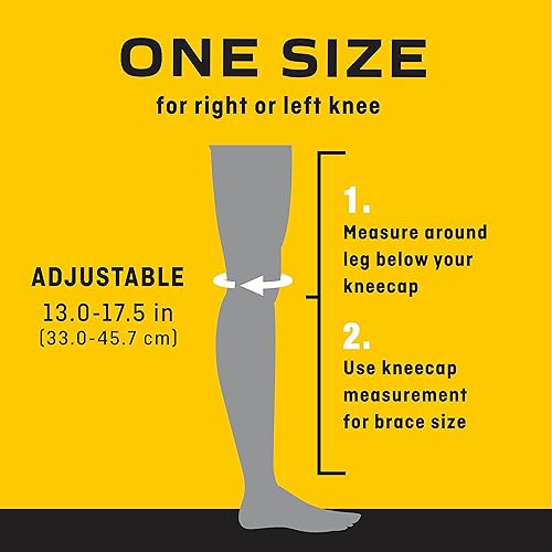 Miniatura 8 de FUTURO Rodillera de compresión de rendimiento, ideal para actividades diarias, talla única, color negro