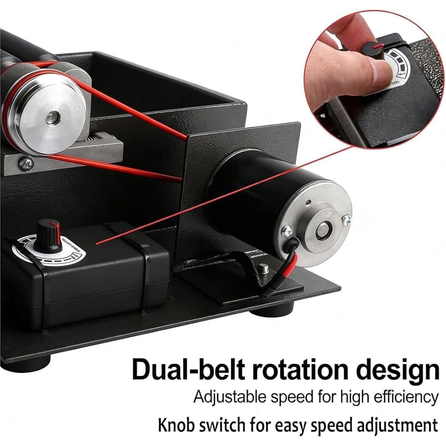 Spinner eléctrico de cuentas, herramienta de enhebrado de cuentas de 3500 rpm, velocidad ajustable y ancho del rodillo, máquina de cuerda de cuentas para hacer pulseras y cuentas de cintura