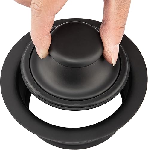 Vista 2 de Artiwell Brida y Tapón para Triturador de Basura de Fregadero, Brida Universal que se Ajusta a Orificio de Drenaje Estándar de 3-1/2 Pulgadas