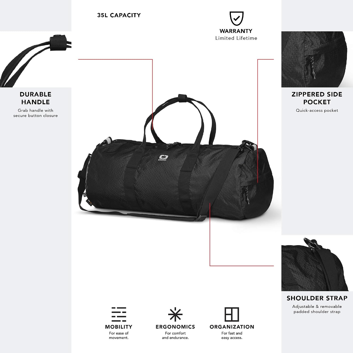 OGIO FUSE Lightweight Duffle