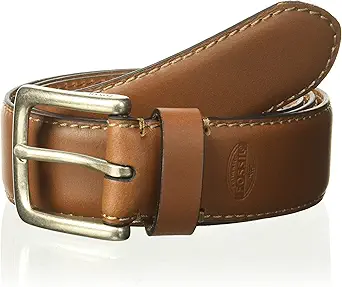 Fossil Men's Brown Leather Belt for Men