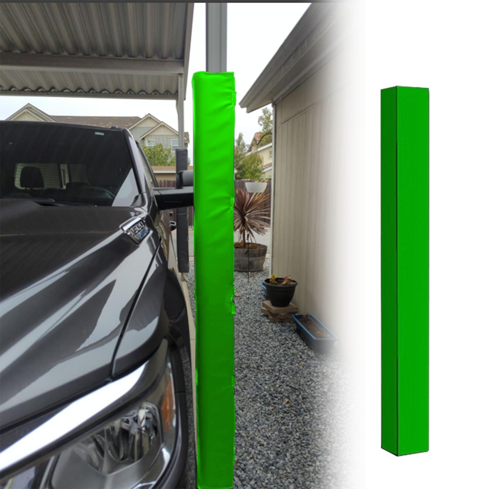 Acolchado de poste de 150 x 150 mm para bastones de baloncesto y columnas
