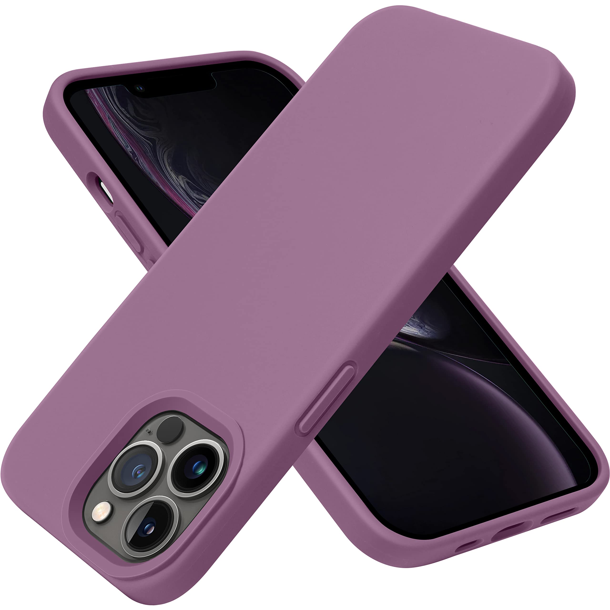 Lavender Dream MagSafe® Compatible iPhone Case | Sonix iPhone13 PRO Purple Designer-Pattern Silicone Magsafe Phone Case display picture 1