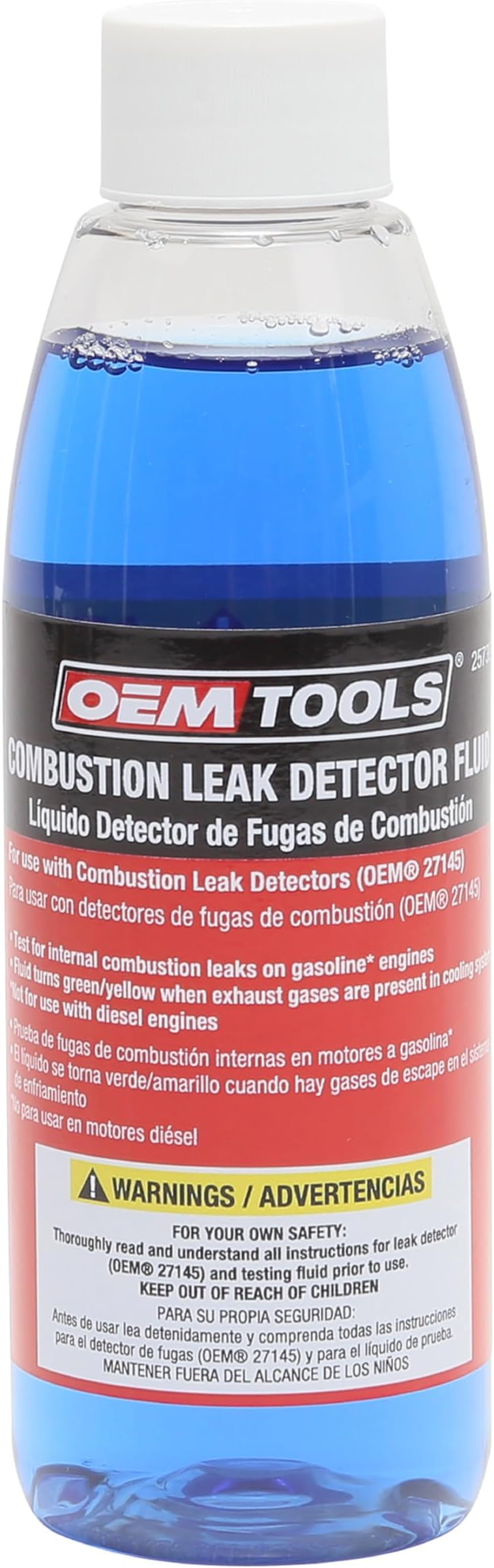 OEMTOOLS 25739 8-Ounce Combustion Leak Test Fluid | for Use with OEMTOOLS 27145 Combustion Leak Detector and Similar Testers