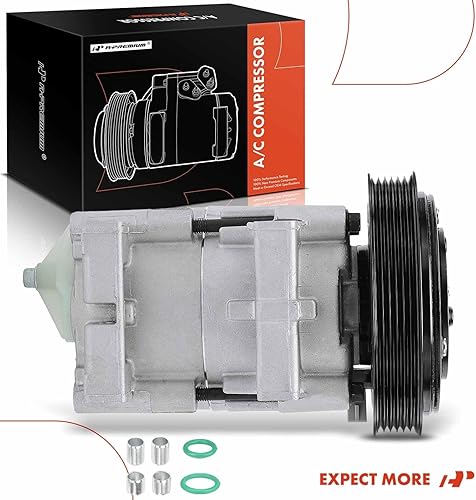 Miniatura 8 de A-Premium Compresor de aire acondicionado con embrague compatible con Ford Ranger 1990-2001, F-100 Ranger 1996-2000 y Mazda B2300 B2500, 2.3L 2.5L