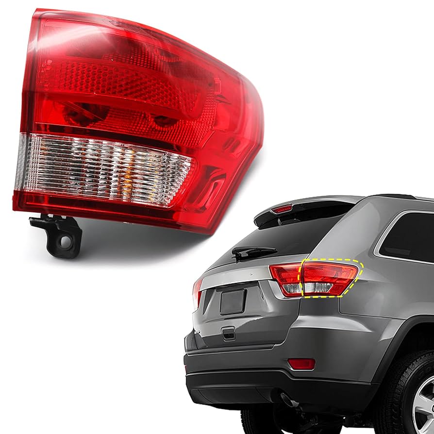 【専用】JEEPグランドチェロキー USテール　08-11 Amazon | Huray 右 アウターテールライト ジープグランド