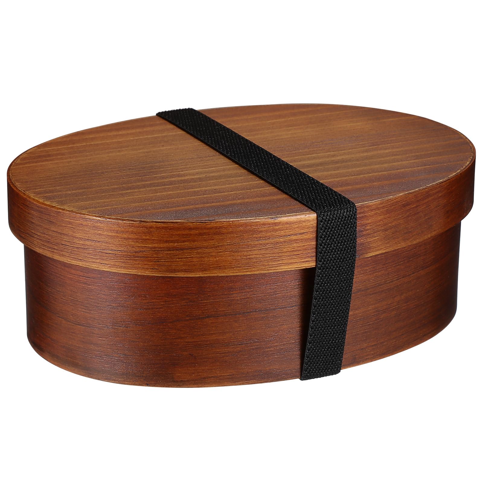 Amosfun Magewappa Style Wood Bento Box 27oz Removable Dividers Lunch