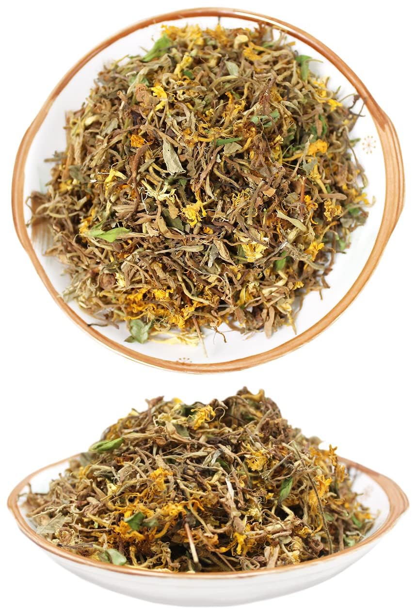 Organic Natural Pure Honeysuckle Flower(Lonicera Japonica) Dried Bulk Herbs -3.52 Ounce (100g)
