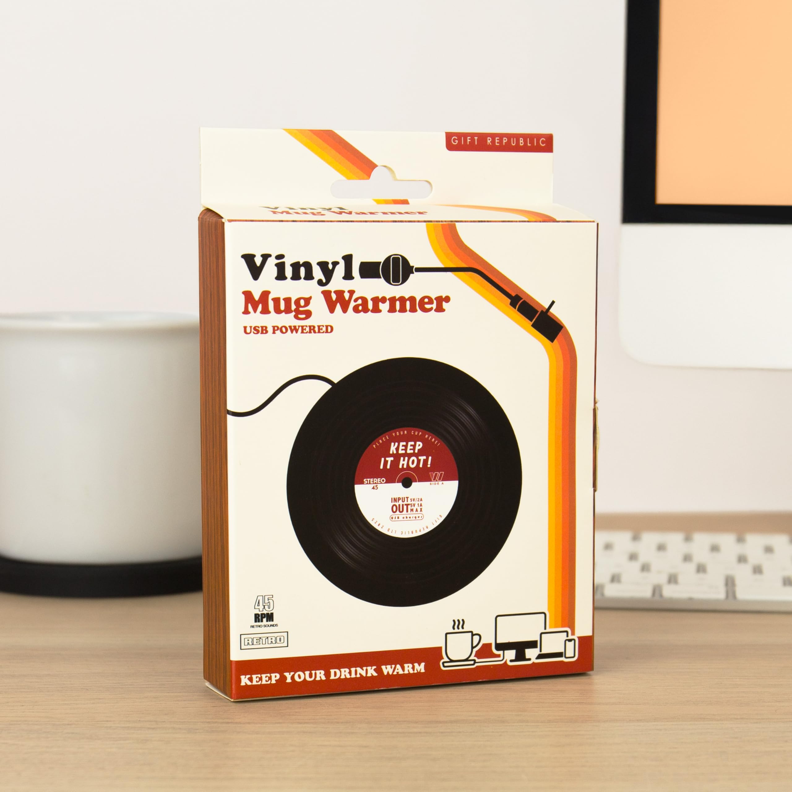 Gift Republic   Vinyl Mug Warmer, Sports Direct