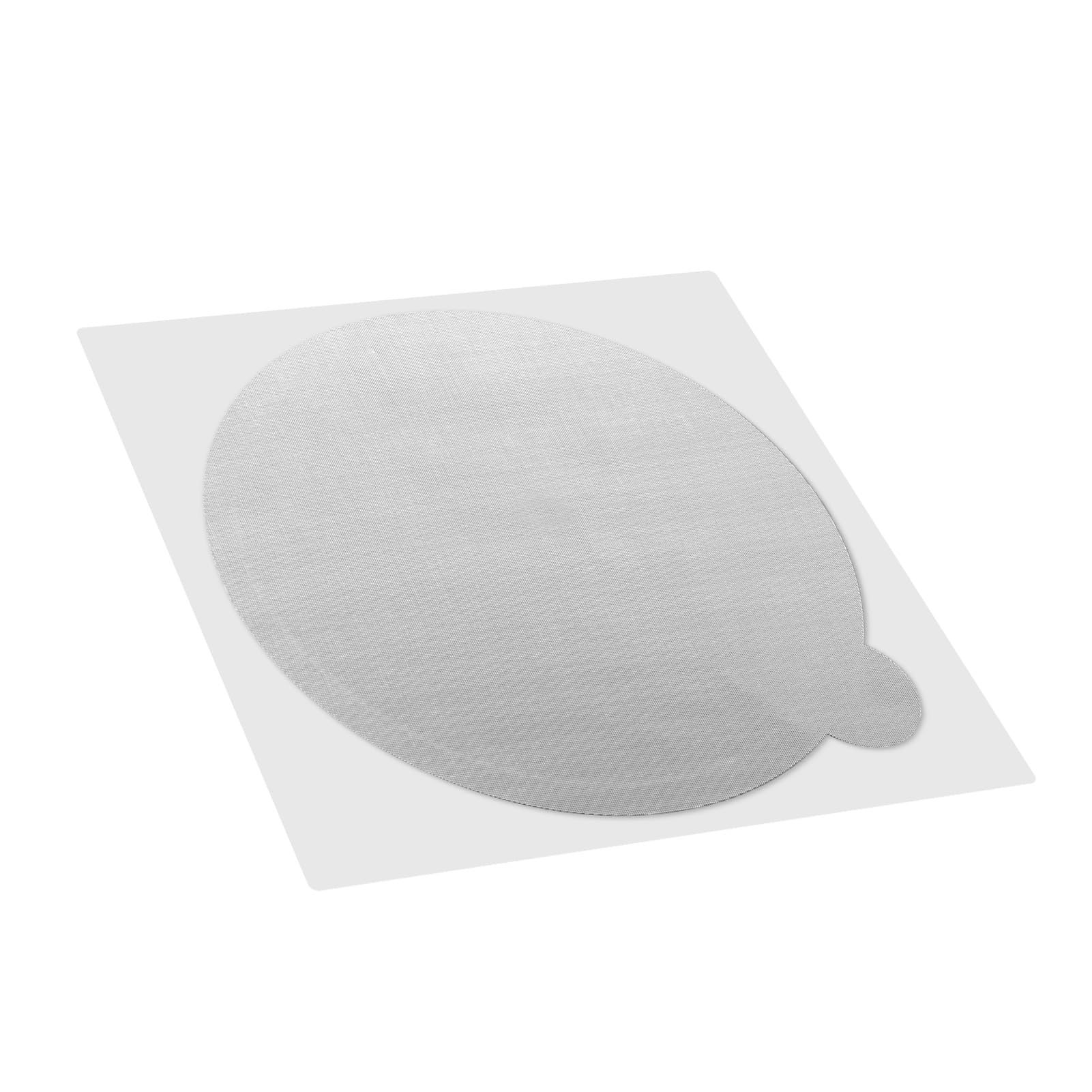 Aramox 100 Tapas de Papel de Aluminio para Cápsulas de café, Sellos Autoadhesivos para Cápsulas Reutilizables, Perfectas para Mantener la Frescura y el Sabor (100 mm)