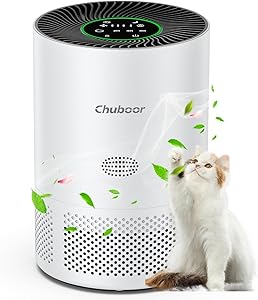 Air Purifier Allergy Sufferers, HEPA Air Filter Against Mould Dust Pollen 305 m³/h CADR up to 0.3 µm for up to 110 m² Bedr…