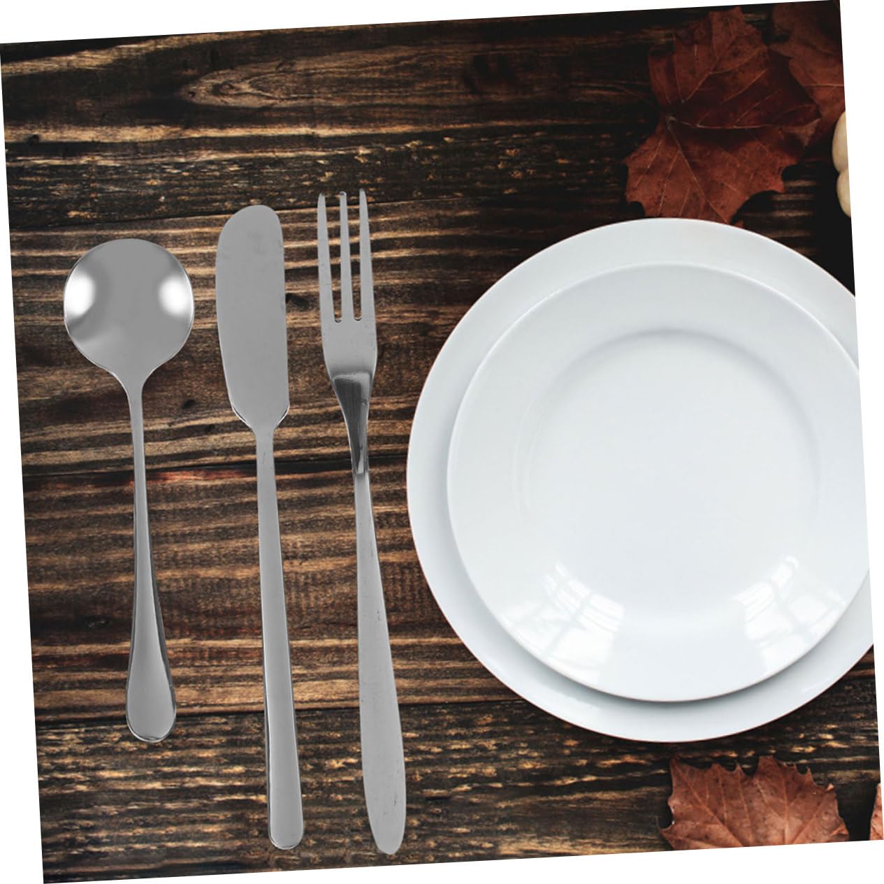 MUCKLILY 1Set Stainless Steel Cheese Utensil Ergonomic Handled Tools for Charcuterie Butter Tableware for Home Entertaining Present for Cheese Lovers