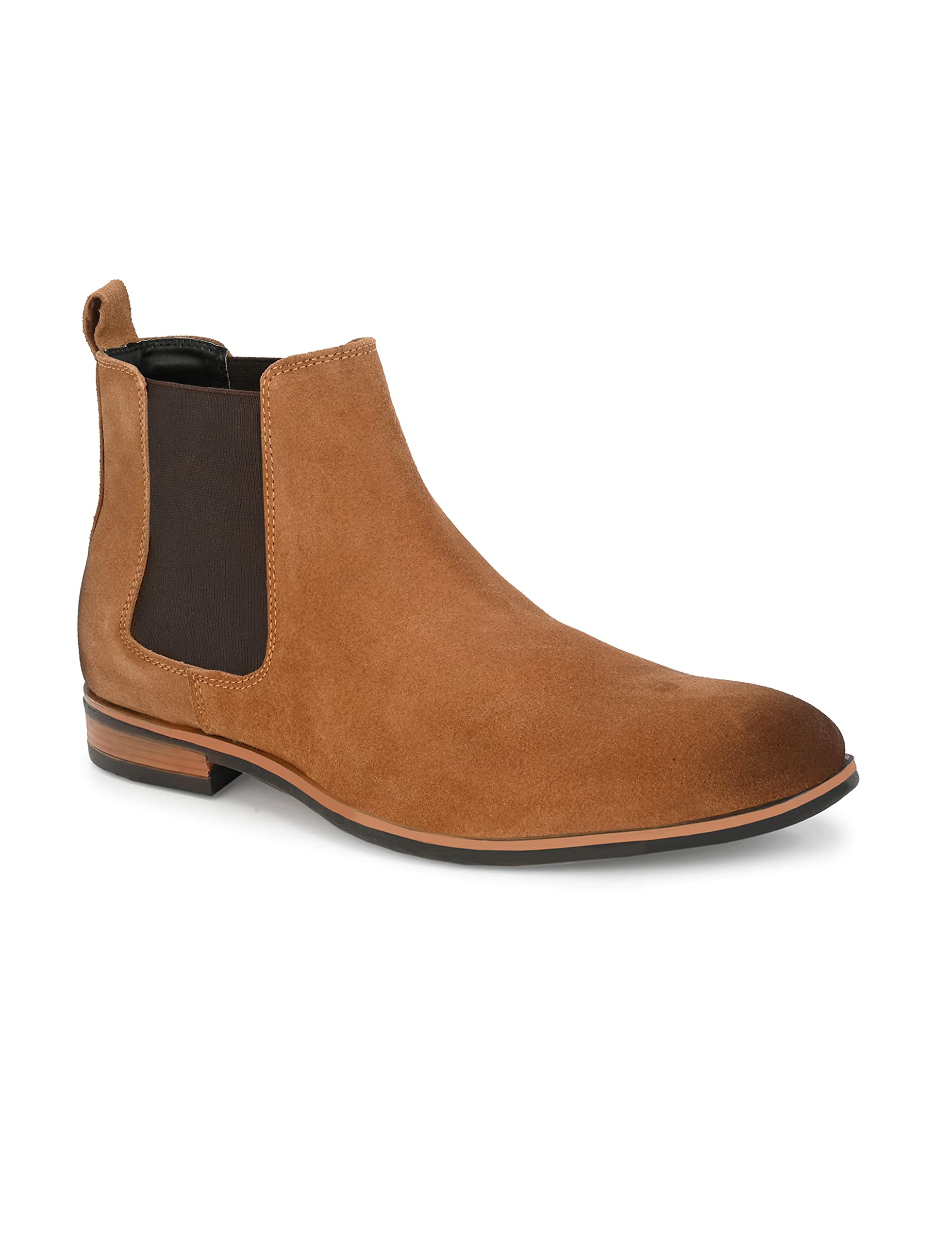 Shences Genuine Suede Leather Chelsea Boots for Men TAN (B0BQ2RSD2Z) Amazon Price History, Amazon Price Tracker