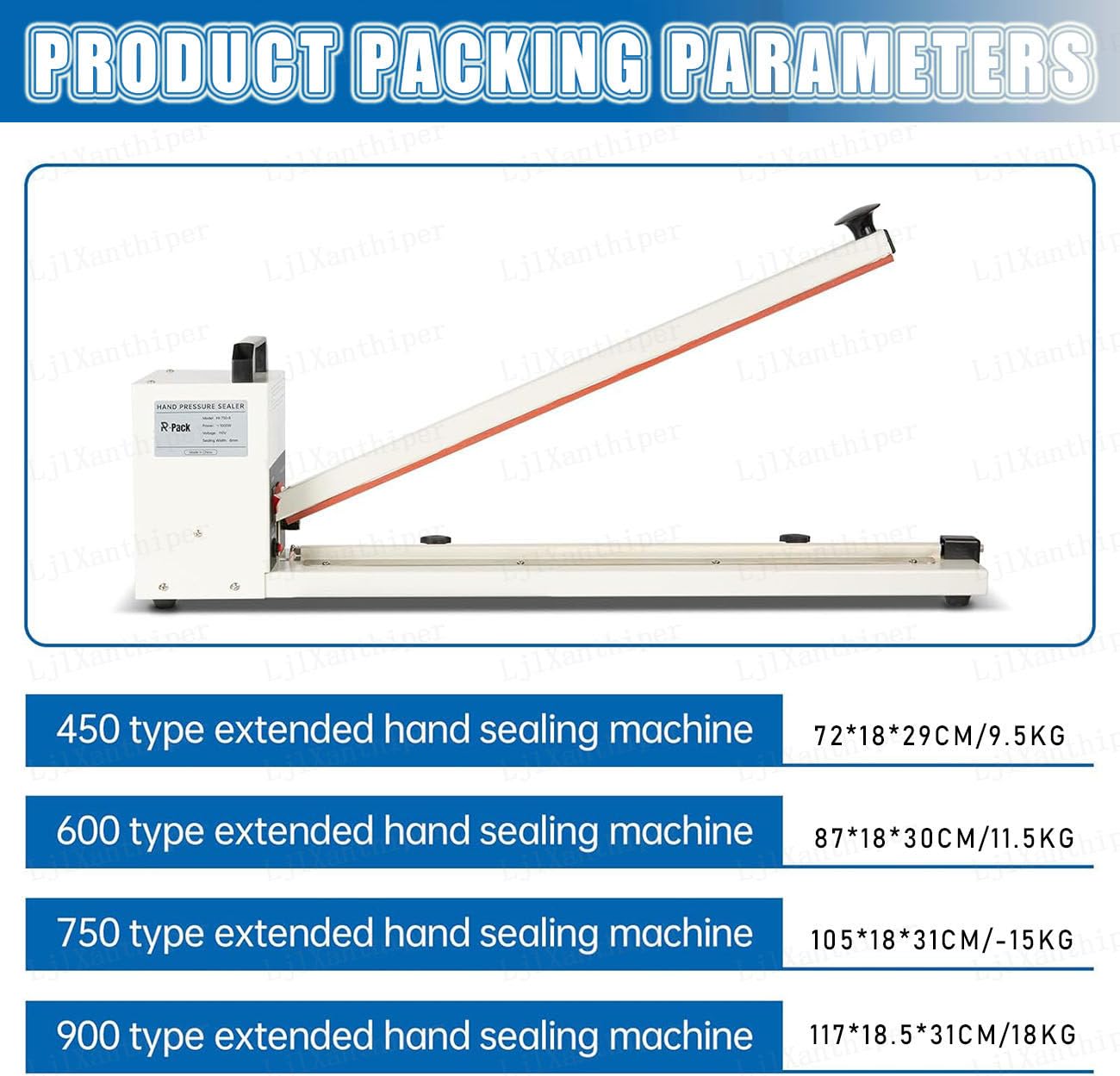 Selladora Bolsas de Plastico Manual,Sellador Manual Máquina De Envasado De Alimentos,8 Niveles De Temperatura,Sellado 8 Mm De Ancho,Ideal para Uso Doméstico Y Comercial 45mm