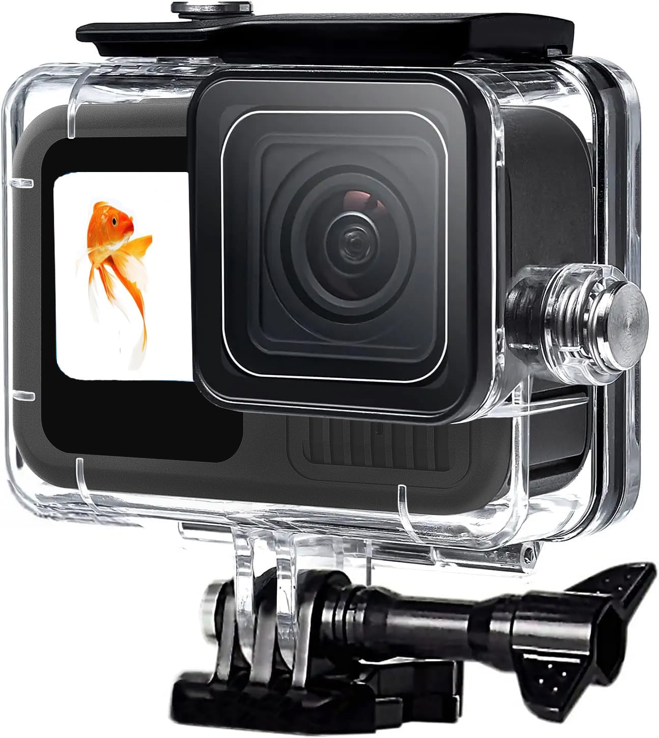 Boîtier Étanche pour GoPro Hero 9/10/11/12/13 - Résistant à l'Eau jusqu'à 60m