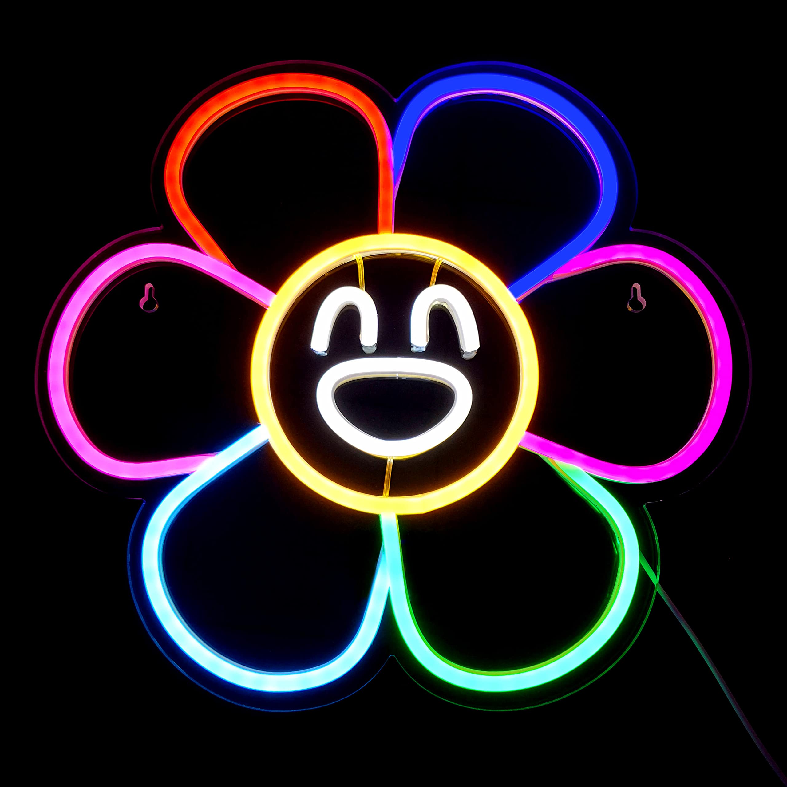 Buy Smiley Face Sunflower Neon Sign Light LED Smiley Face Gifts Light