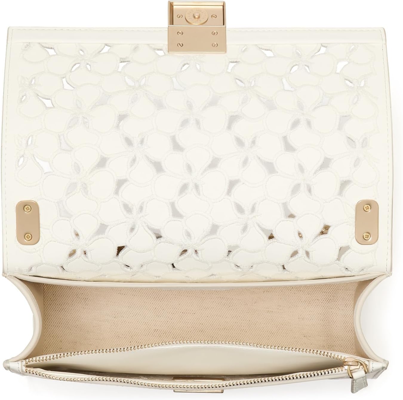 kate spade new york Deco Eyelet Leather Chain Shoulder Bag