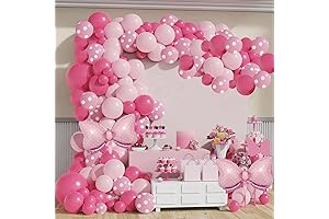 Hot Pink Balloon Arch Kit: Enhance Your Special Occasions with Enchanting Decor