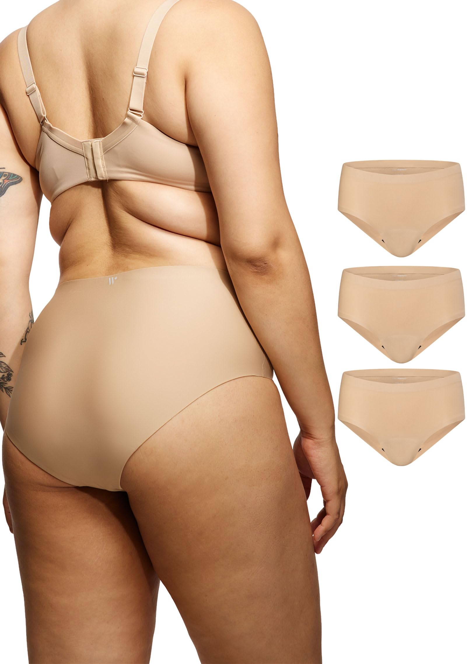 View 1 of STRAWBERRY WEEKS LEAKPROOF2.0 Seamless Brief Period Underwear for Women