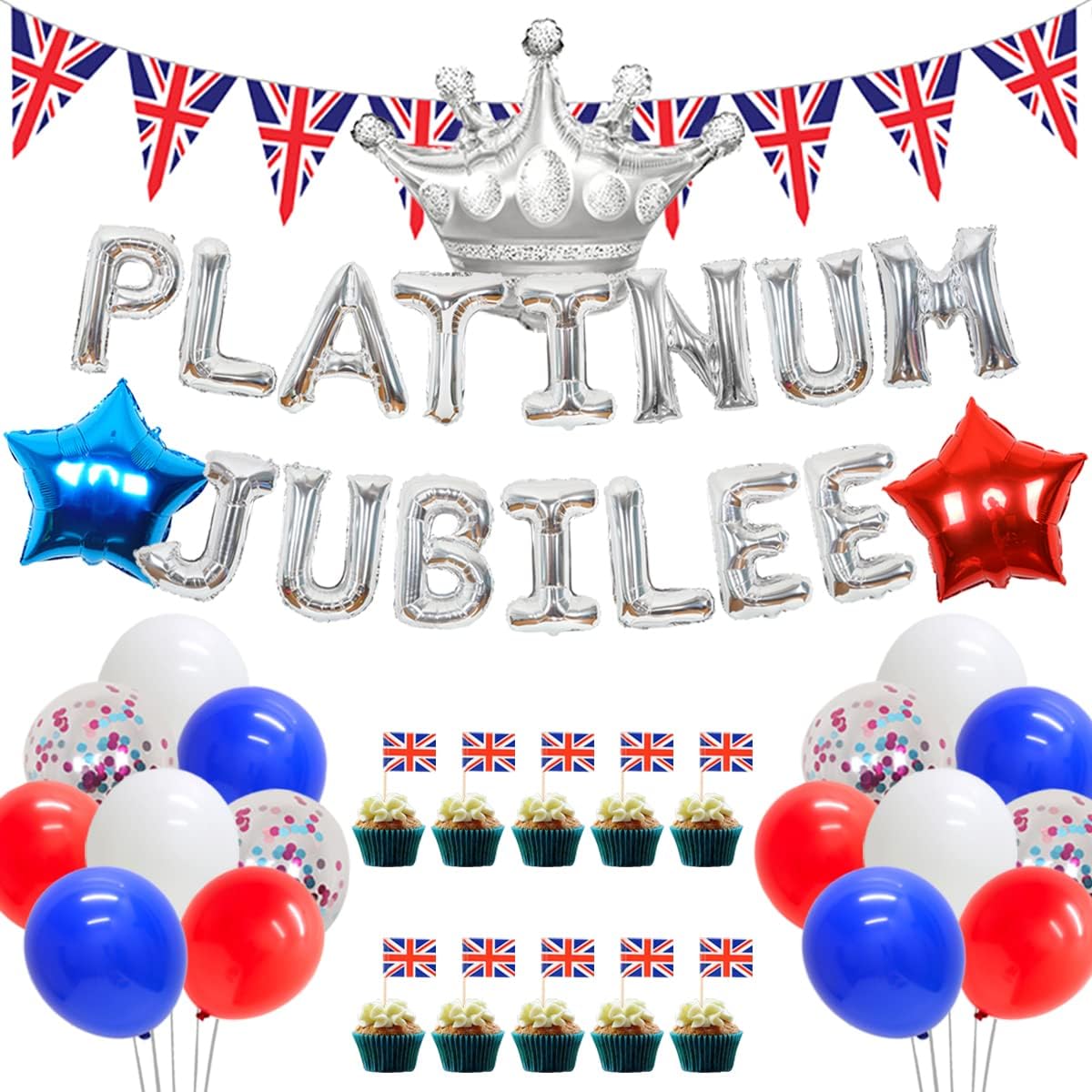 Union Jack Party Decorations Jubilee Decorations 2022 Including