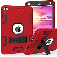 Vista 13 de CCMAO Funda para iPad mini 5 2019, iPad mini 4 2015, funda protectora híbrida resistente a prueba de golpes para iPad mini 5ª/4ª generación de 7.9