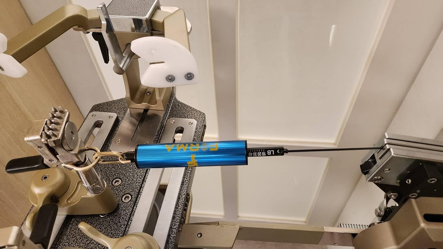 Sports Tennis Stringing Machine Tools Racket String Assistance Tension Calibrator for Tennis Badminton Squash Racquet Including Operating Hardware