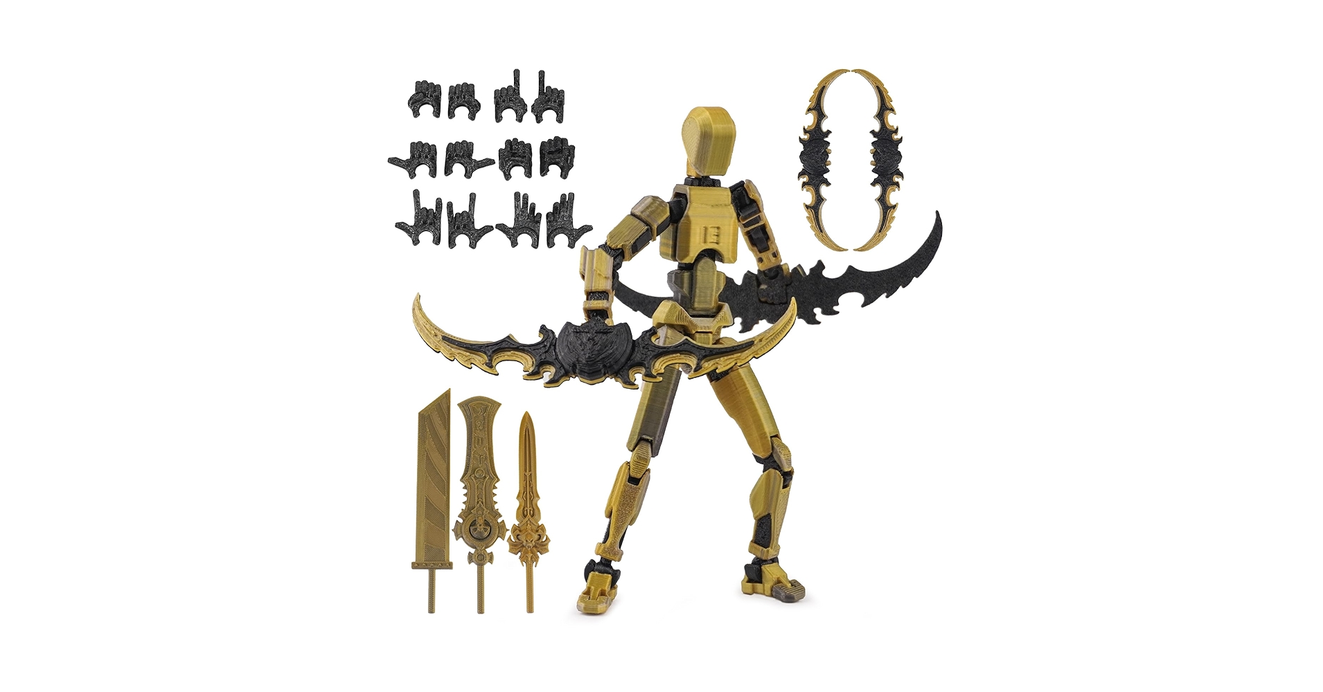 Amazon.com: Dummy13 Action Figure Set | Pre-Assembled 3D