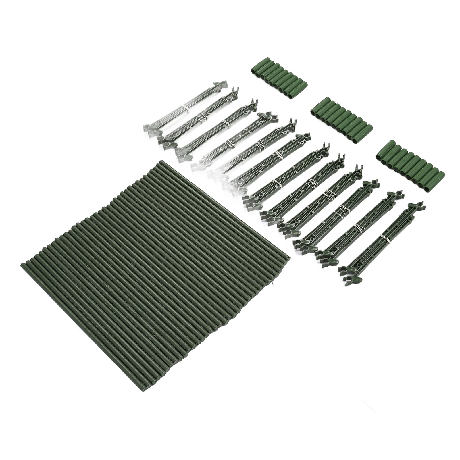 3 -teiliges Hochleistungs -Tomaten -Käfig -Set, Dreieckige Pflanzenunterstützungseinsätze, Tomatenschnalel für Innen- und Außengebrauch, Ideal für Garten und Töpfe (160 cm)