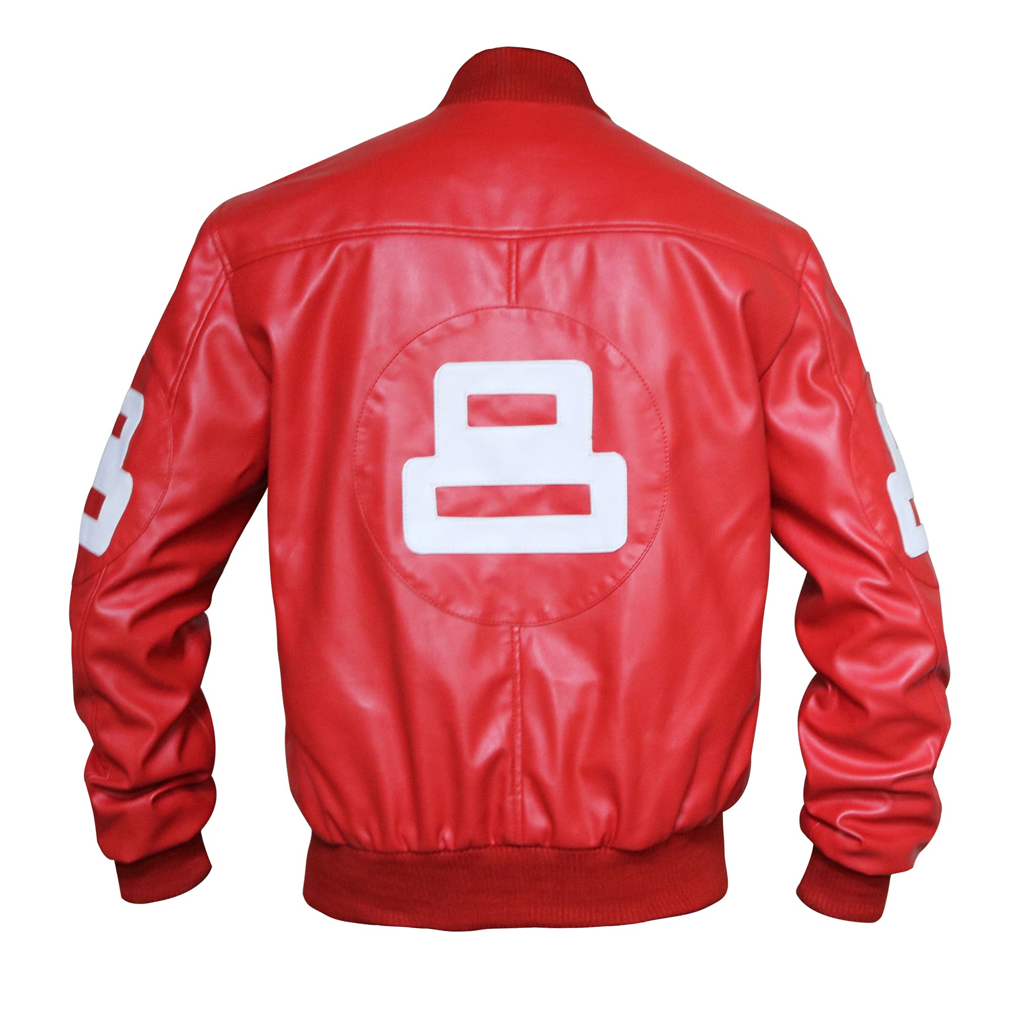 The Jasperz 8 Ball Pool Seinfeld Michael Hoban Bomber Leather Jacket