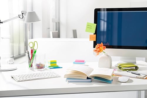 Miniatura 3 de Post-it Banderas pequeñas de índice, paquete económico, paquete de 8 blocs + 2 flechas gratis, 328 banderas por bloc, 0.469 in x 1.701 in, amarillo,