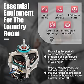 Amazon.com: Hoqqf 279827 Dryer Motor Compatible with Whirlpool