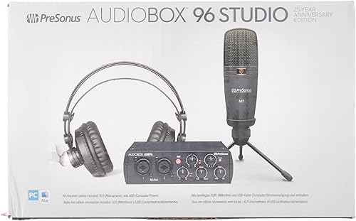 Miniatura 17 de PreSonus - AudioBox 96 25 aniversario. Paquete de grabación en estudio con software de producción musical DAW Studio One Artist