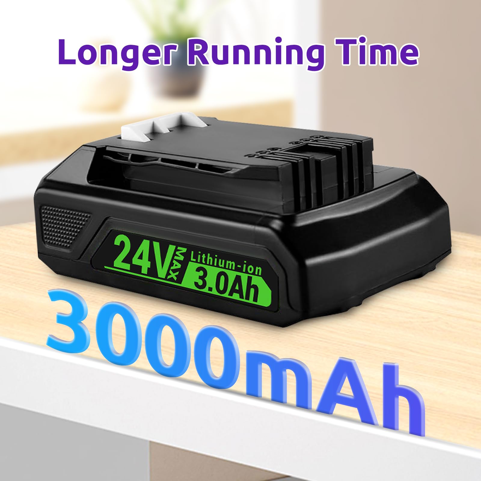 TQTHL Battery for Bissell 24V Compitable with Bissell Cleanview XR & XR Pet Series Vacuum, Bissell Battery Replacement Compitable with Bissell Vacuum Cleaner 3789U, 3797V