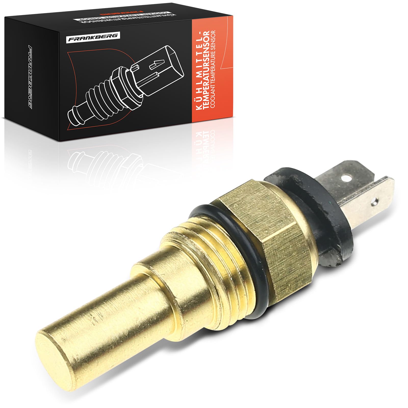 Frankberg Sensor del refrigerante Temperatura del refrigerante Compatible con Pajero Clásico V2W V6W V7W Pajero II V2W V3W V4W V5W Lancer III C1A C6A L 300 III Bus P0W P1W P2W P3W MD050214