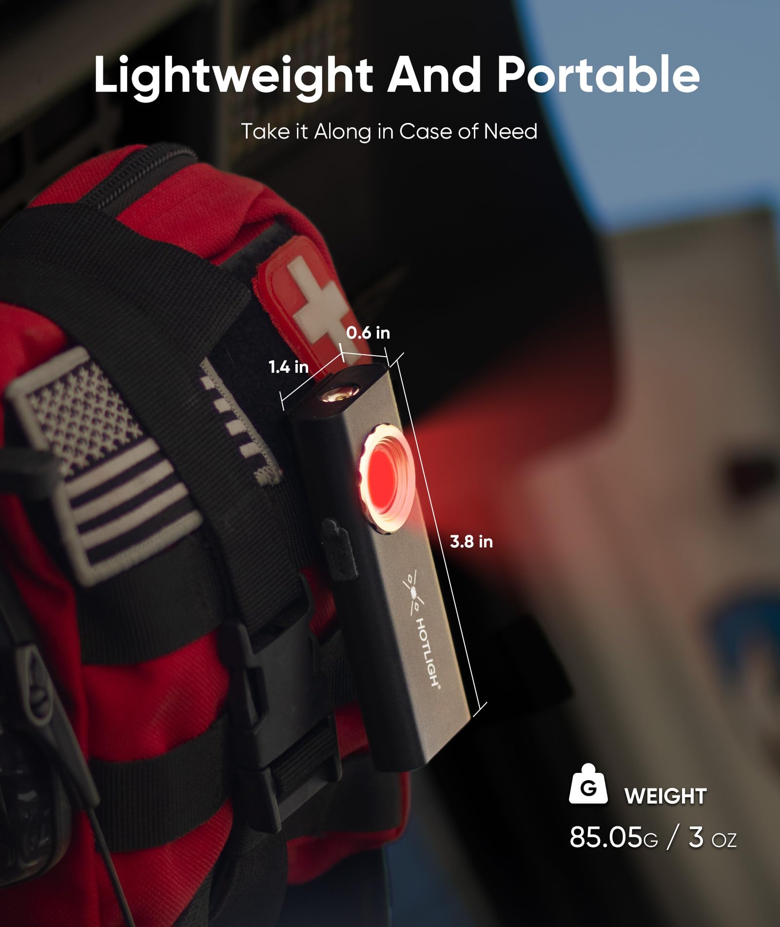 HOTLIGH ZF6767 - Torcia tascabile ricaricabile, 2 pezzi, 1000 lm, torcia LED ricaricabile, piccola luce tascabile con clip e base magnetica, torcia EDC per esterni, passeggiate notturne, emergenza