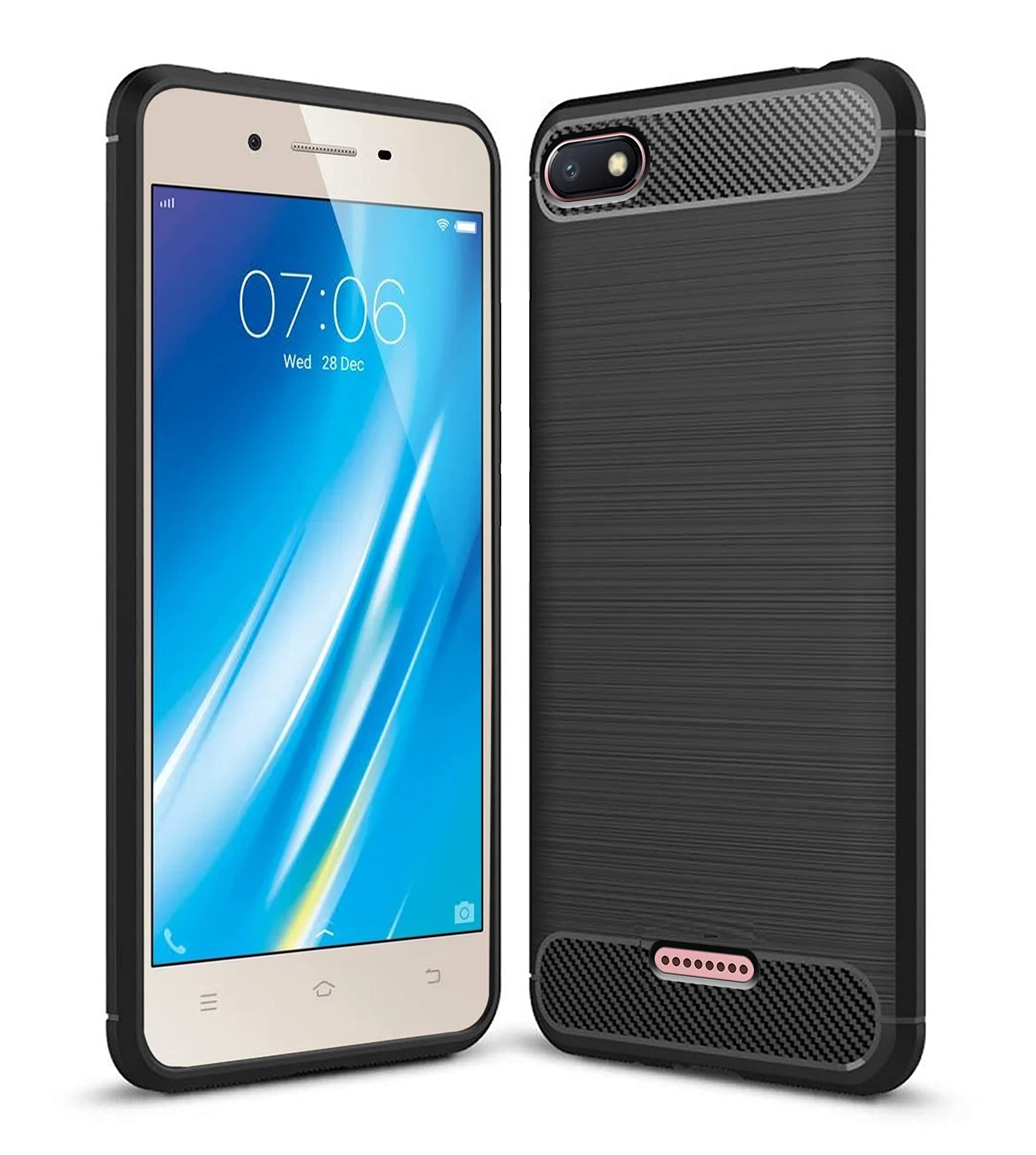 Amazon Brand - Solimo Back Cover Case for Mi Redmi 6A | Compatible for Mi Redmi 6A Back Cover Case | 360 Degree Protection | Soft and Flexible (TPU | Matte Black) (B089B6CSG1) Amazon Price History, Amazon Price Tracker