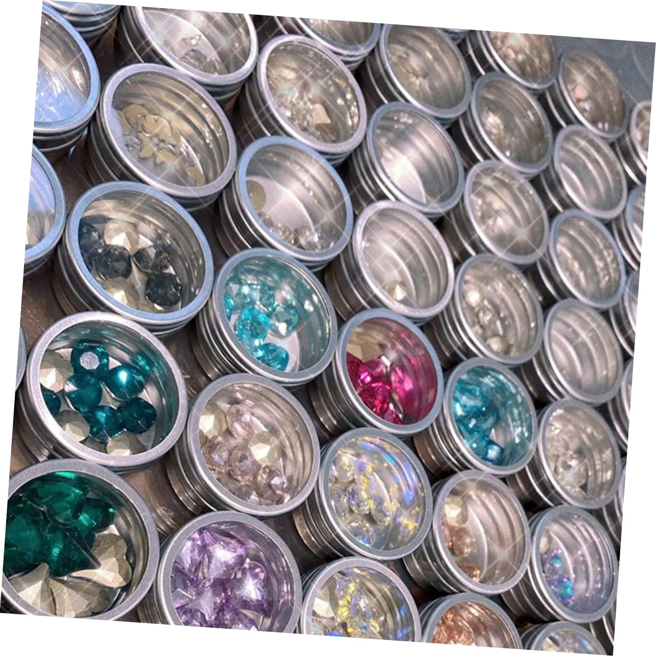 minkissy 6pcs Bead Holder Organizer Small Bead Organizer Box Jewelry Storage Containers Storage for Craft Projects