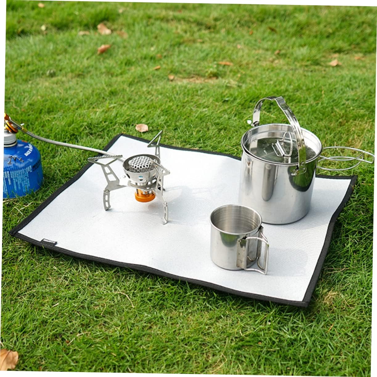 Barbecue Supplies Picnic Food Mat Heat Insulation Pad Fireproof Cloth Camping Grill Outdoor Mat