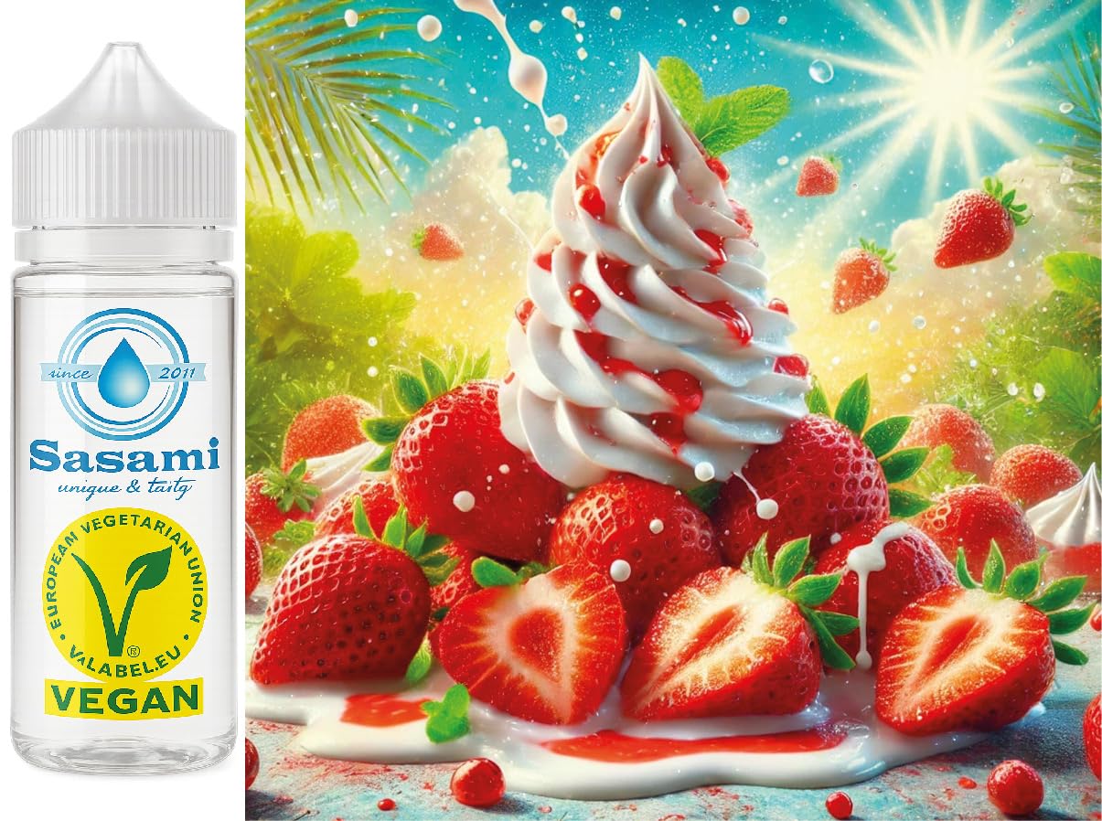 Fresa nata aroma concentrado - Vegano - Sasami - 100ml