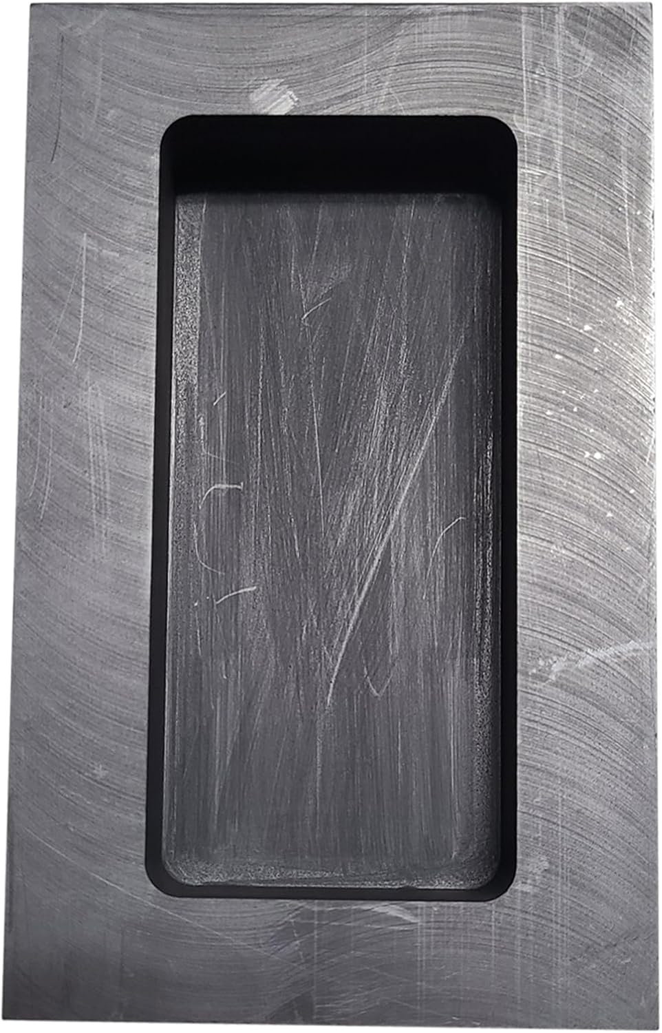 OTOOLWORLD Gold Silver Graphite Ingot Mold Mould Crucible for Melting Casting Refining (2kg Flat)