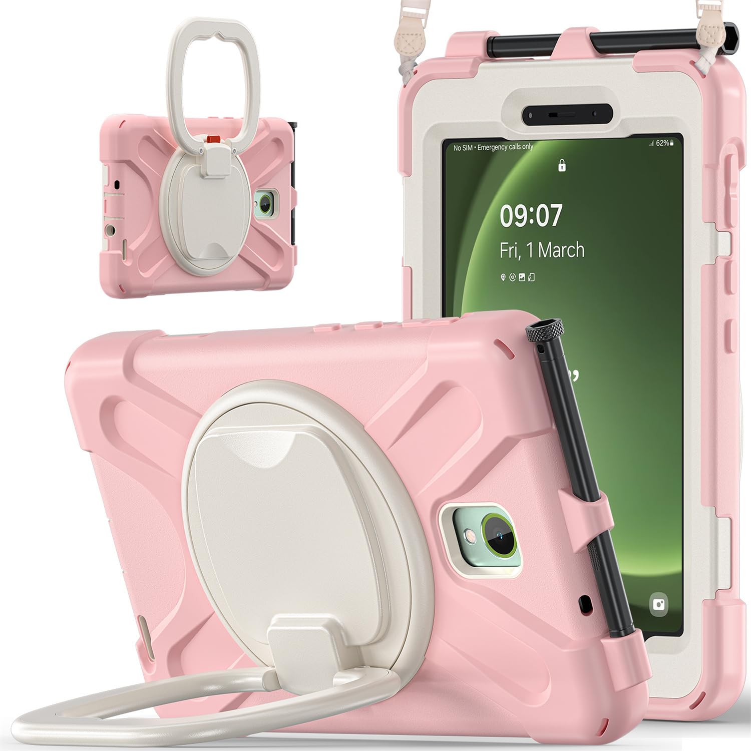 Protection Samsung Galaxy Tab Active5 Active3 anti-choc JZ rose durable - 8
