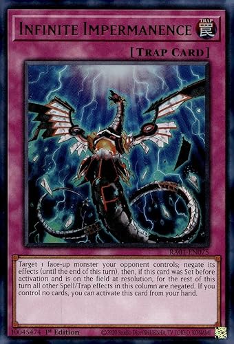 Infinite Impermanence (UR) - RA01-EN075 - Ultra Raro - 1 Edición