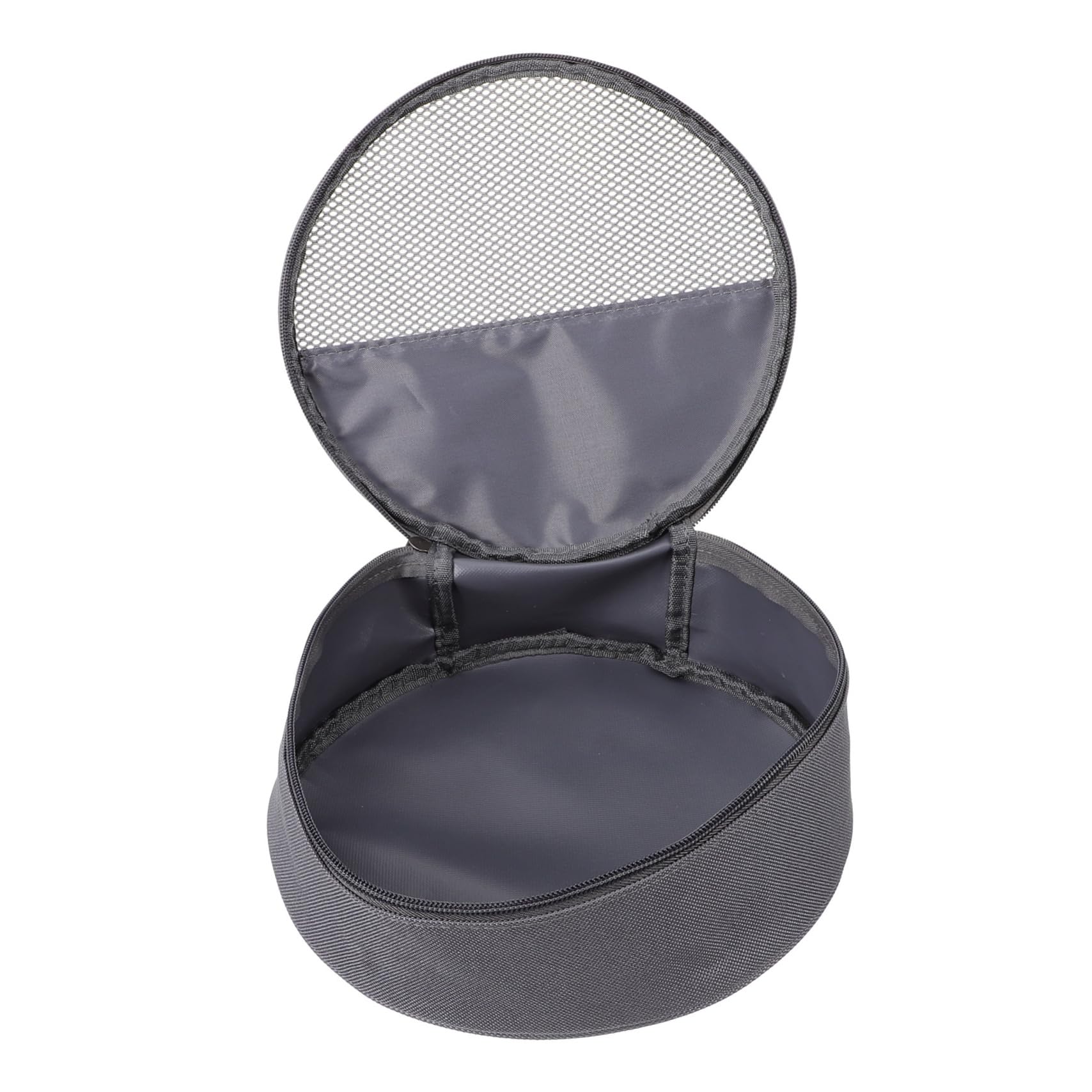 POPETPOP Camping Dish Storage Bag Durable Tableware Organizer Zipper for Outdoor Activities Picnics and Home Use Convenient Carry Handles and Divided Mesh Design