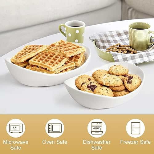 Miniatura 7 de Frutero grande para encimera de cocina, cesta de frutas de cerámica de 3 niveles con soporte de metal, soporte de frutas escalonado para encimera,