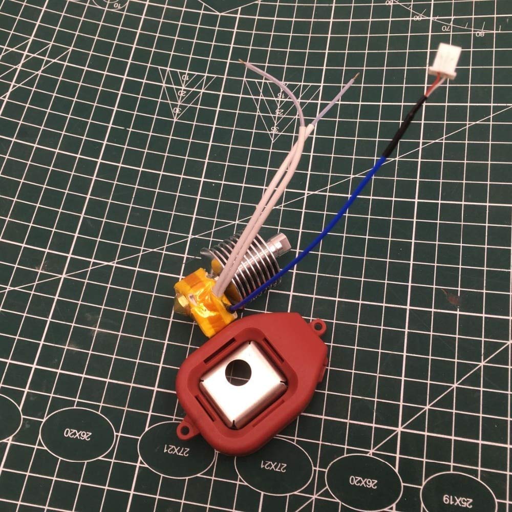 Lysee 3D Printer Parts & Accessories - 1set high Temperature EXTRUDER Hot End Assembly kit Nozzle Assembly-Guider 2/2S for Flashforge Guide 3D Printer